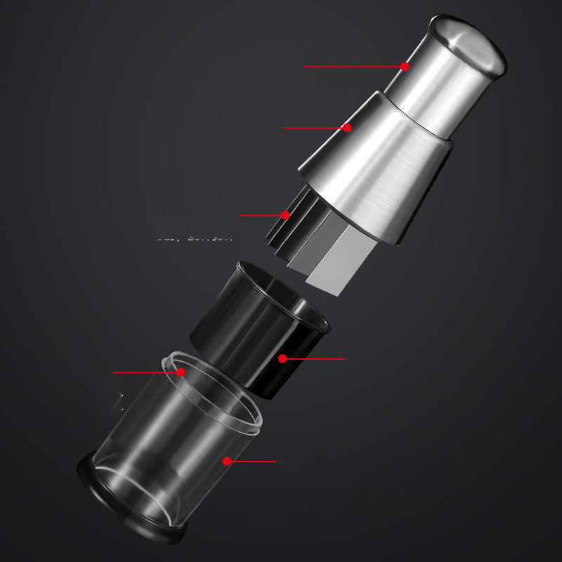 Hand-Powered Garlic Crusher & Food Mincer