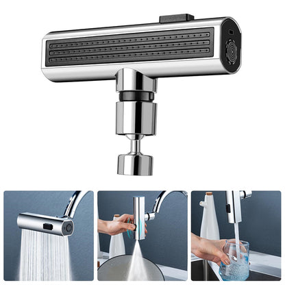 Kitchen Faucet Aerator - Rotating Waterfall Splash Guard