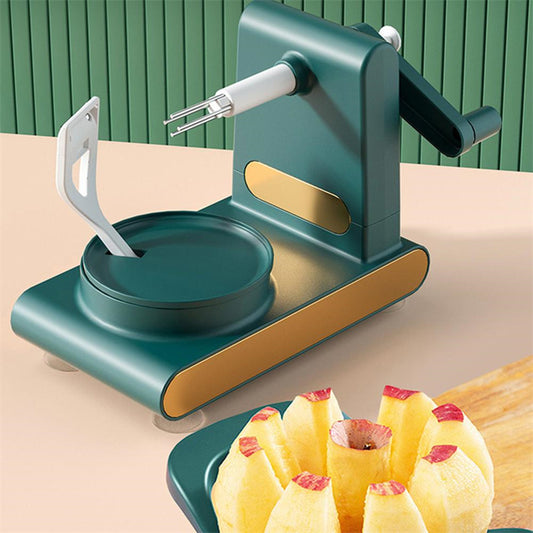 Hand-Crank Multifunctional Peeler & Slicer