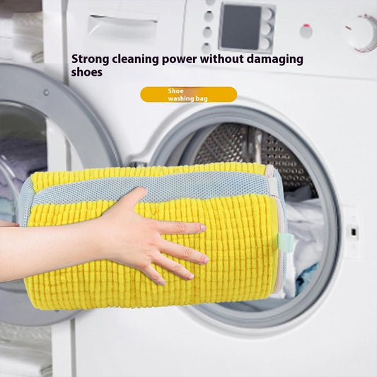 Shoe Washing Bag - Mesh Laundry Protection Bag for Sneakers & Shoes