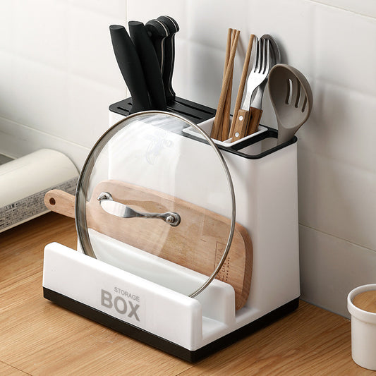 All-In-One Kitchen Utensil & Knife Storage System