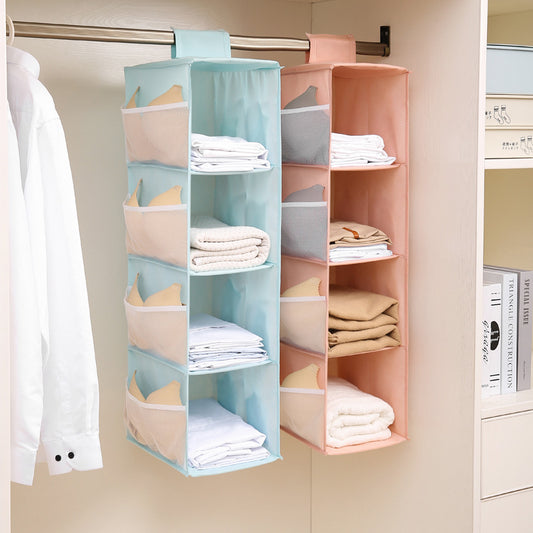 Hanging Storage Organizer Bag - Multi-Pocket Wall Door Closet Organizer