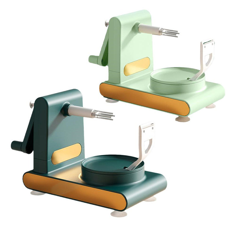 Hand-Crank Multifunctional Peeler & Slicer