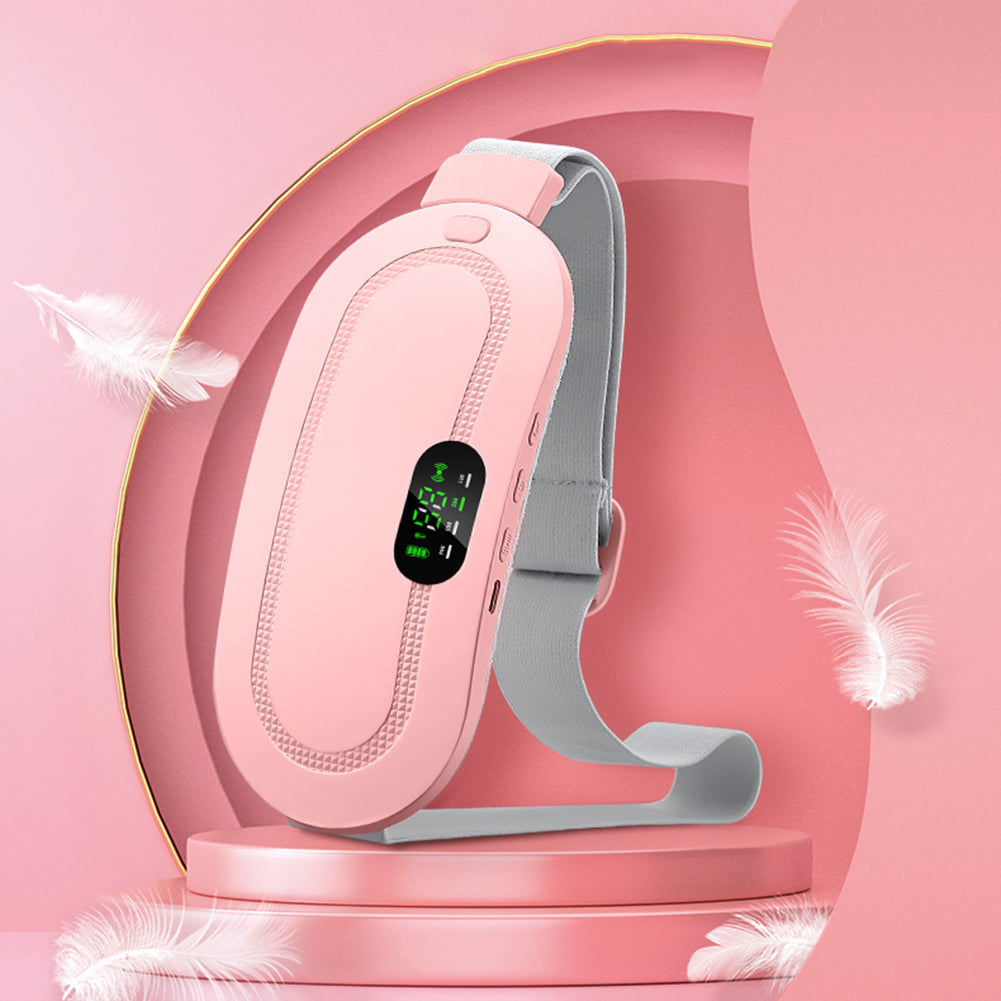 Menstrual Heating Pad - Smart Vibrating Belt for Cramp Relief