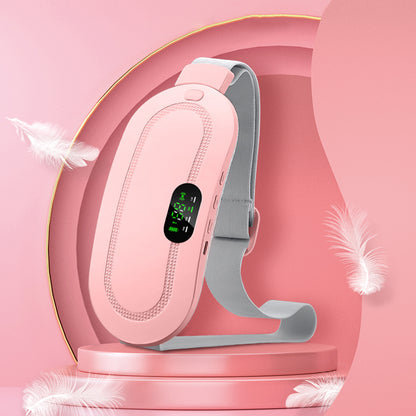 Menstrual Heating Pad - Smart Vibrating Belt for Cramp Relief