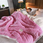 Luxury Ultra-Soft Fleece Blanket – Thick & Warm Winter Thrown Twin Bedding