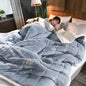 Luxury Ultra-Soft Fleece Blanket – Thick & Warm Winter Thrown Twin Bedding