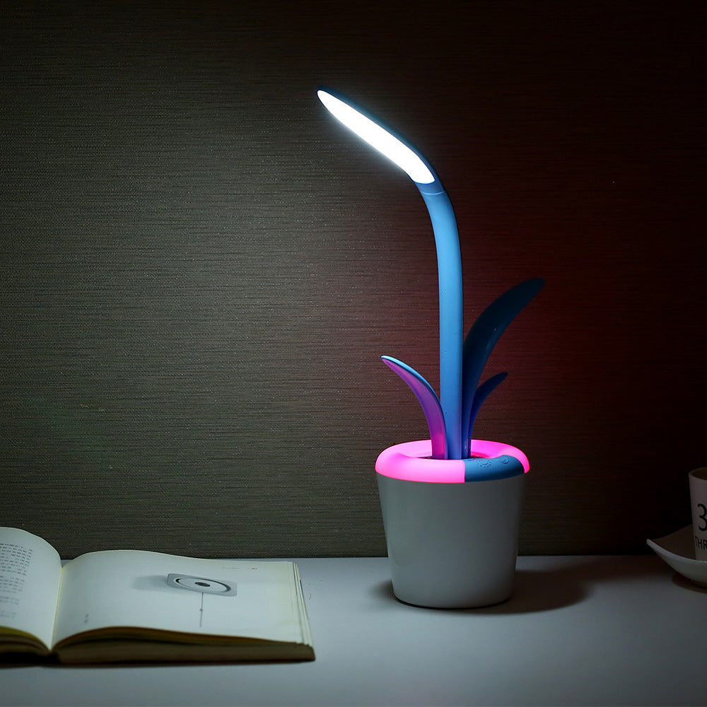 Eye Protection LED Desk Lamp – Modern USB Touch Table Light