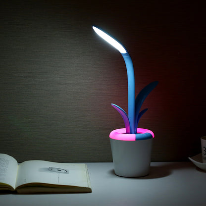 Eye Protection LED Desk Lamp – Modern USB Touch Table Light