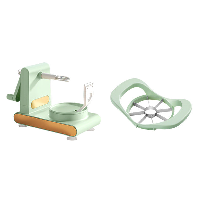 Hand-Crank Multifunctional Peeler & Slicer
