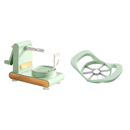 Hand-Crank Multifunctional Peeler & Slicer